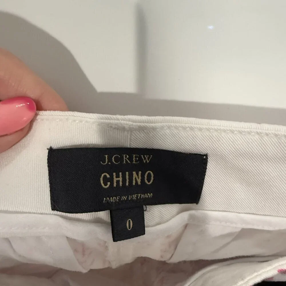 J.Crew Chino Coral Print Shorts